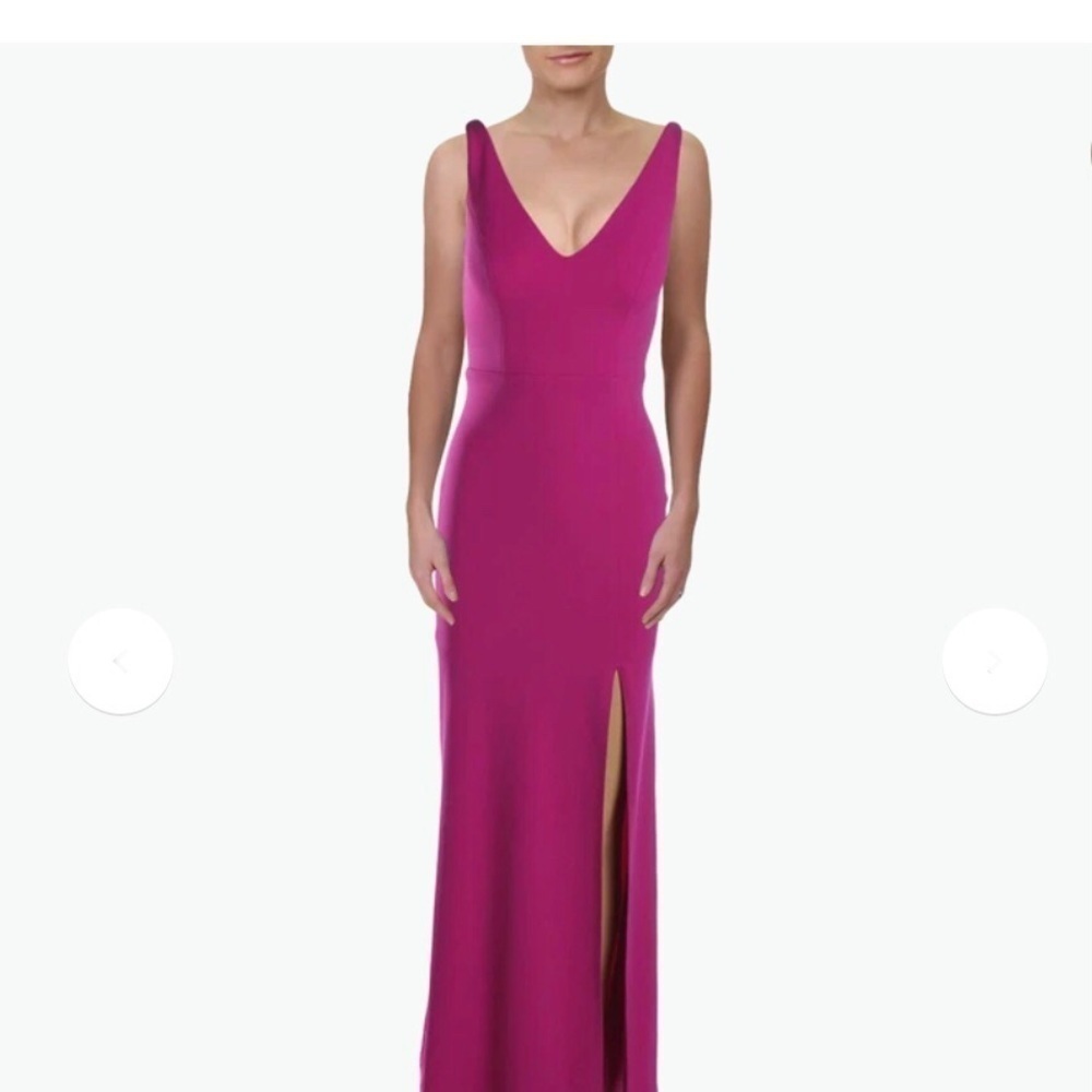 Jump Apparel Criss-Cross Back Side Slit Dress 9/10